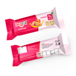 Home Strawberry Protein Bar